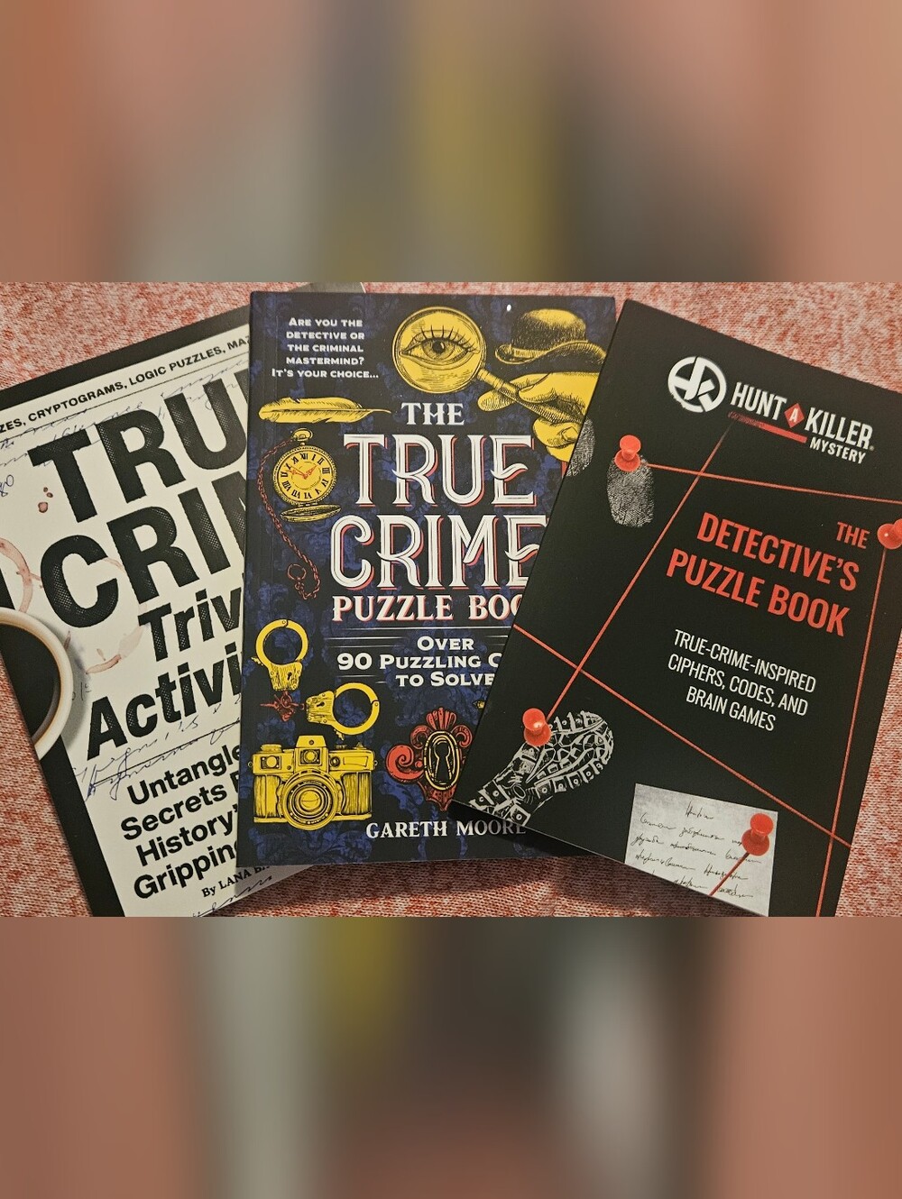 True Crime Inspired Puzzle Books